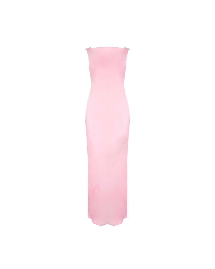 Firebird Cowl Gown (Pink) - First Date Rentals