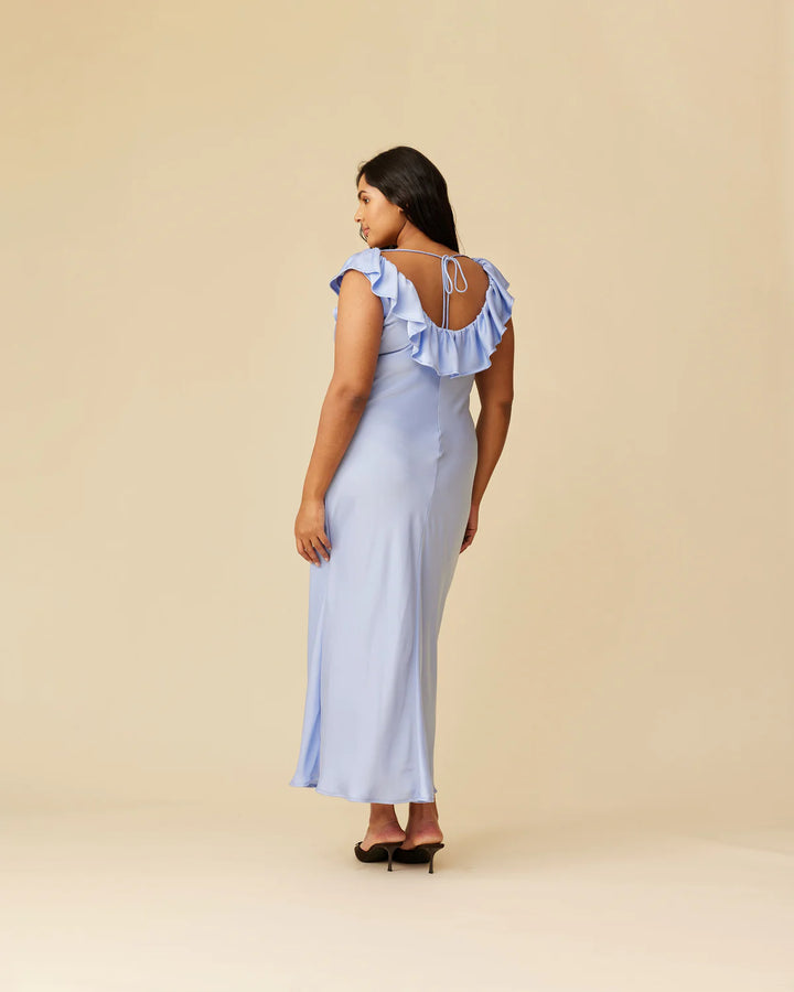 HAZEL RUFFLE DRESS (Serenity)