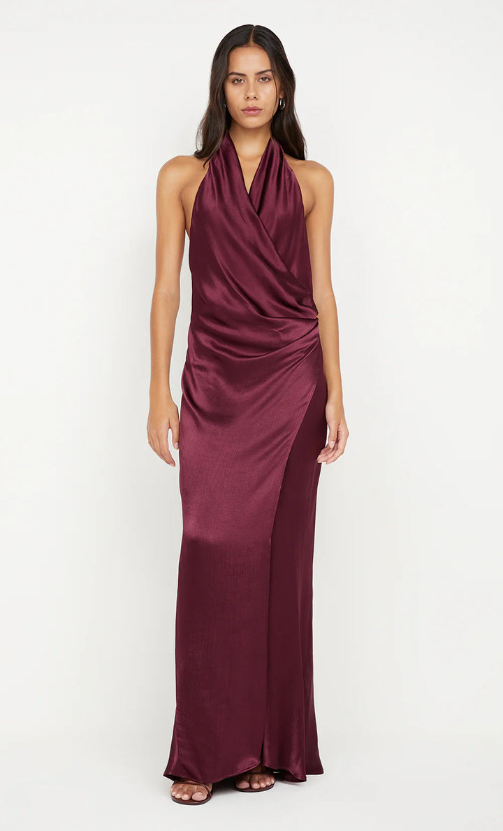 Elisia Wrap Maxi (Plum)