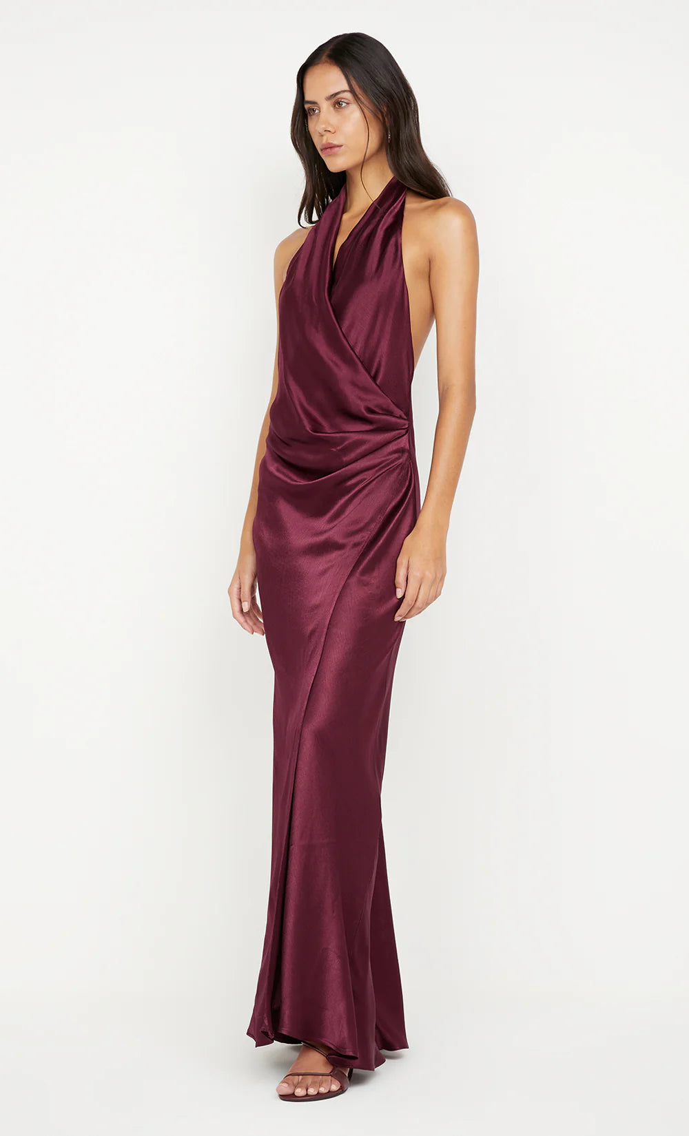 Elisia Wrap Maxi (Plum)