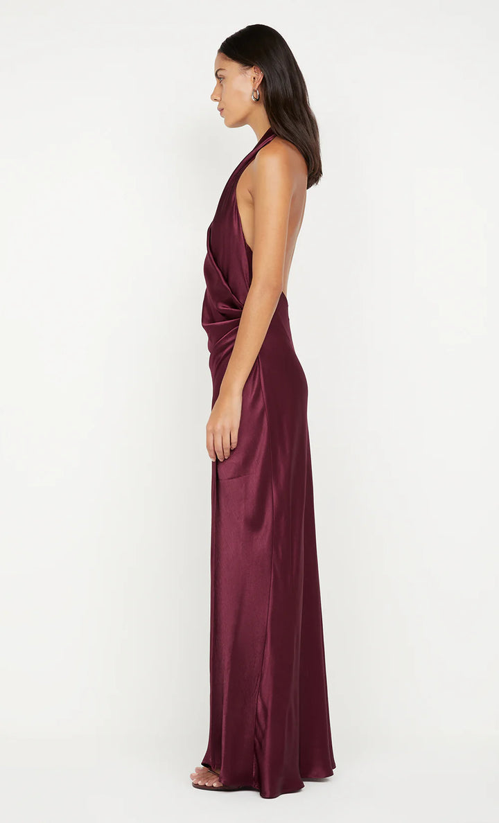 Elisia Wrap Maxi (Plum)