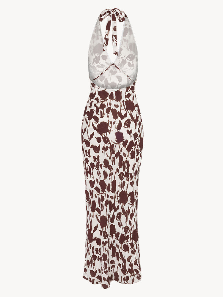 Simone (Chocolate Havana) Dress - First Date Rentals