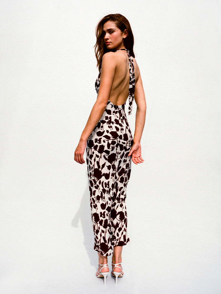 Simone (Chocolate Havana) Dress - First Date Rentals