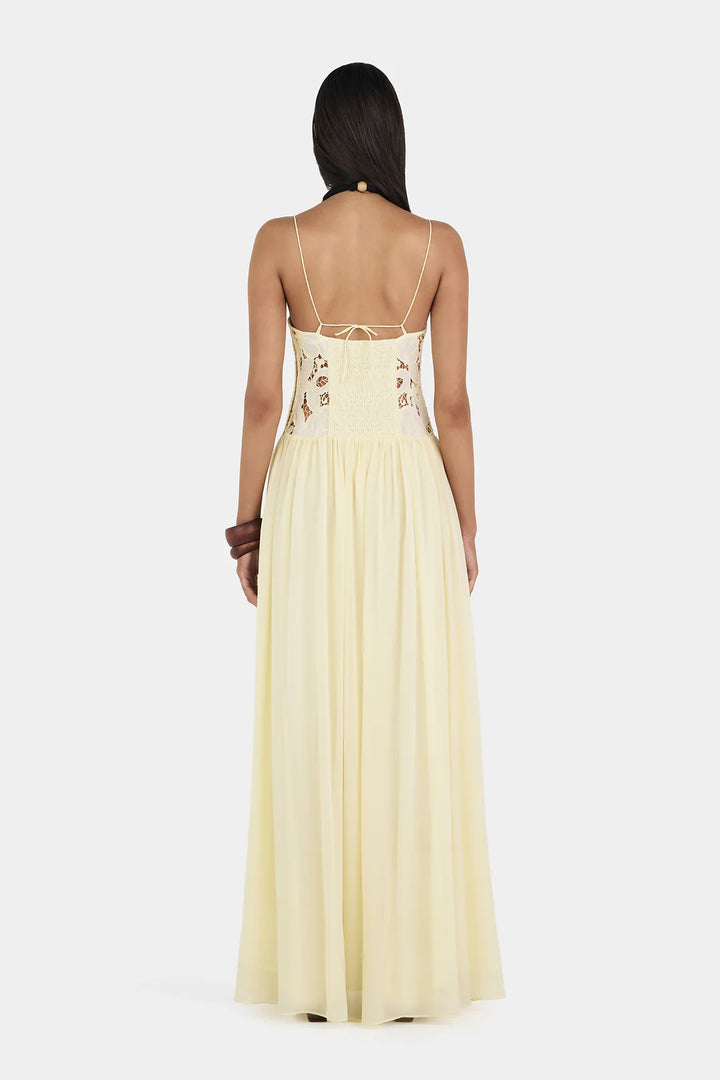 hansen and gretel stephanie maxi dress Stephanie Maxi Dress (Butter)