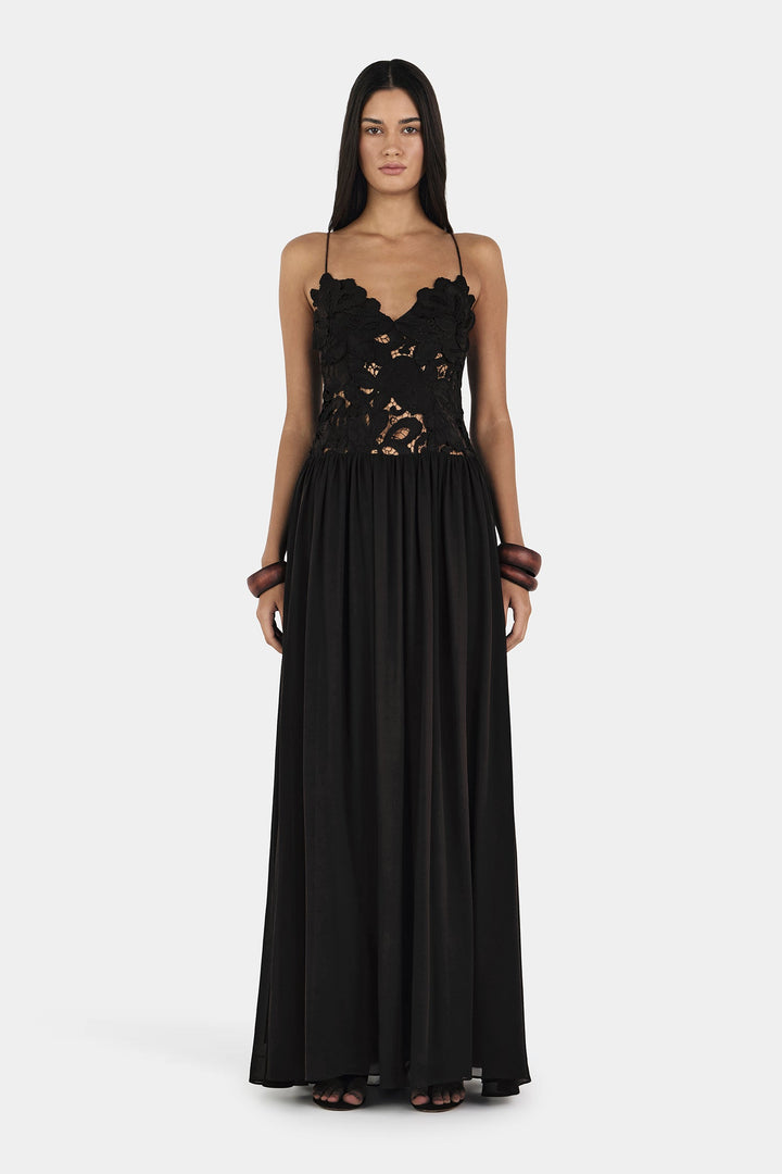 Stephanie Maxi Dress (Black)