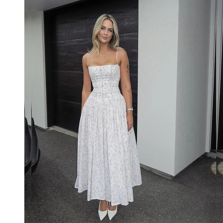 Ysabella Maxi (White Posy)