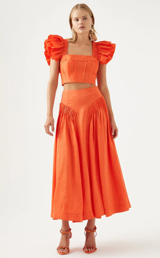 Imagination Yves Set (Orange) - First Date Rentals