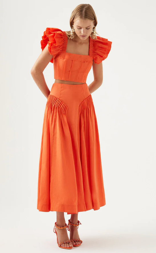Imagination Yves Set (Orange) - First Date Rentals