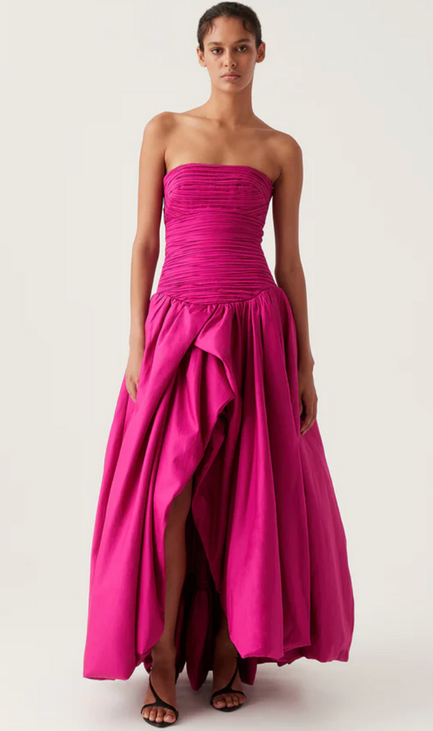 Aje Violette Bubble Hem Maxi Dress - Get Dressed Hire