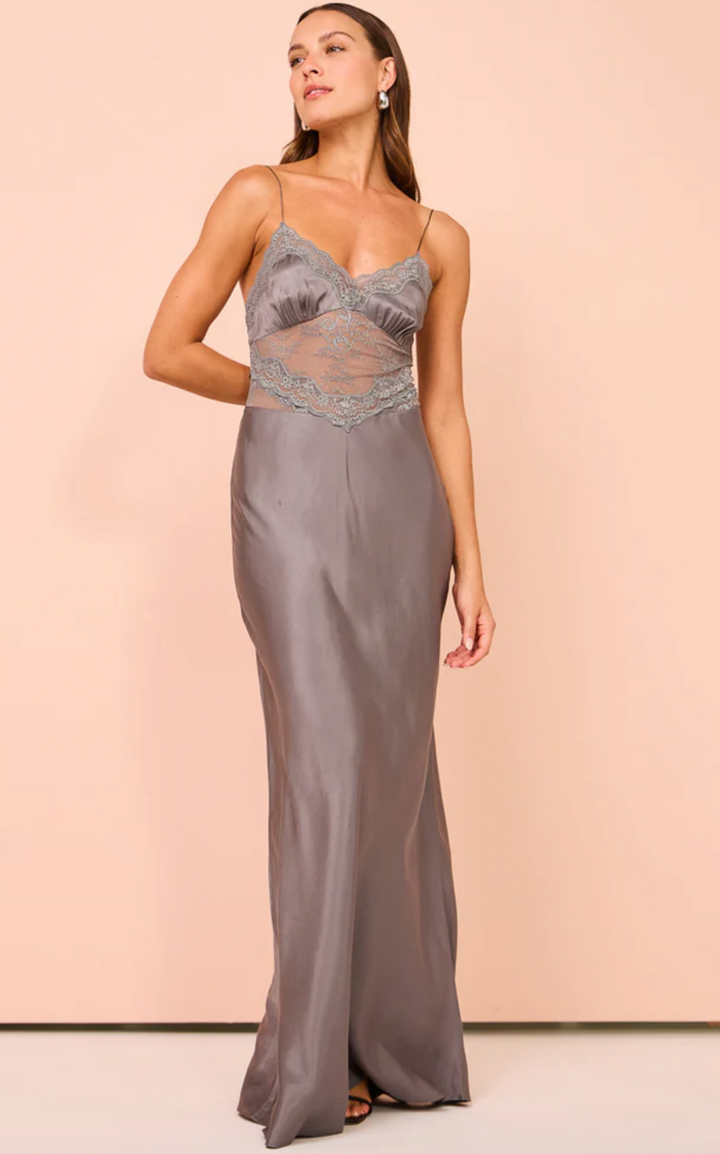 Amoras Gown (Grey) - First Date Rentals