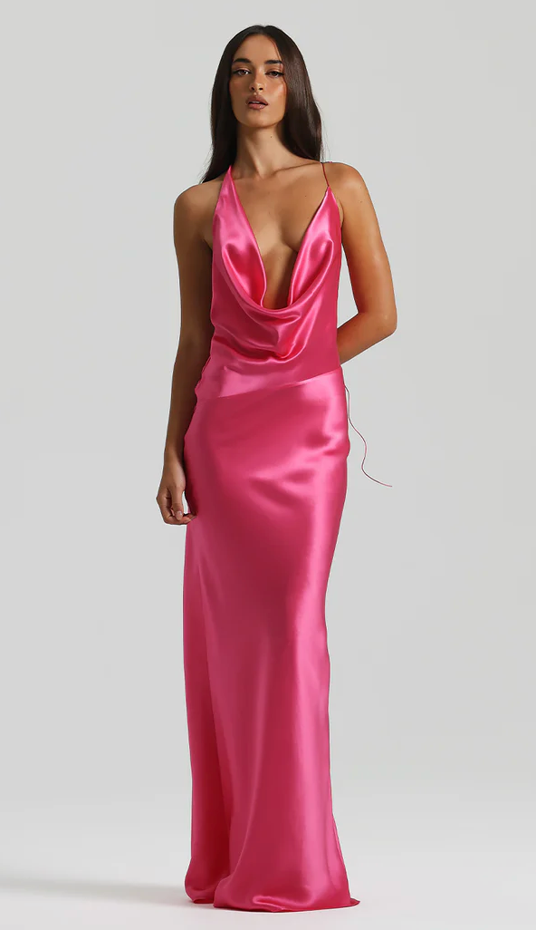 Gabi Gown (Pink) - First Date Rentals
