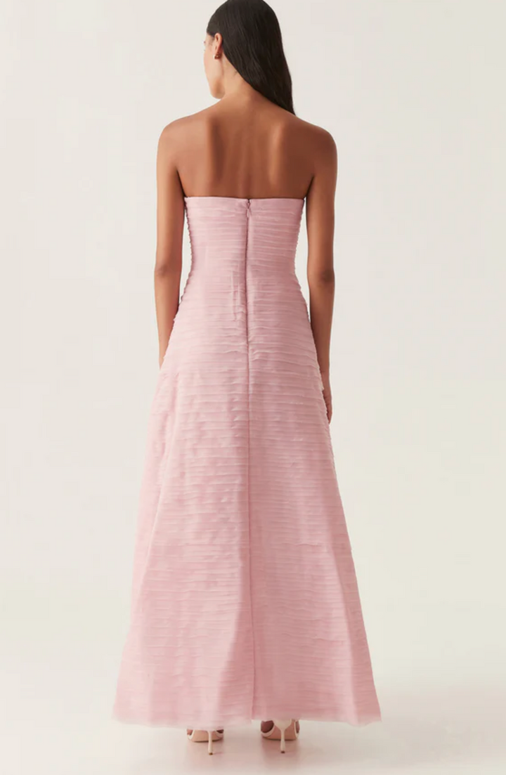 Soundscape Maxi Dress (Chalk Pink) - First Date Rentals