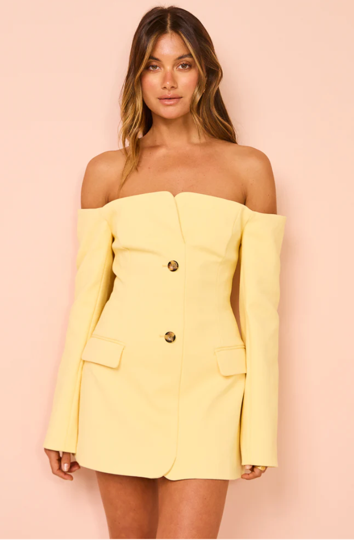 Sandrine Tailored Mini (Yellow)