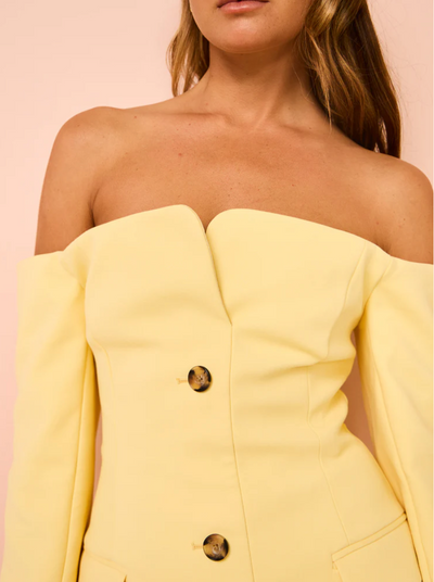 Sandrine Tailored Mini (Yellow)