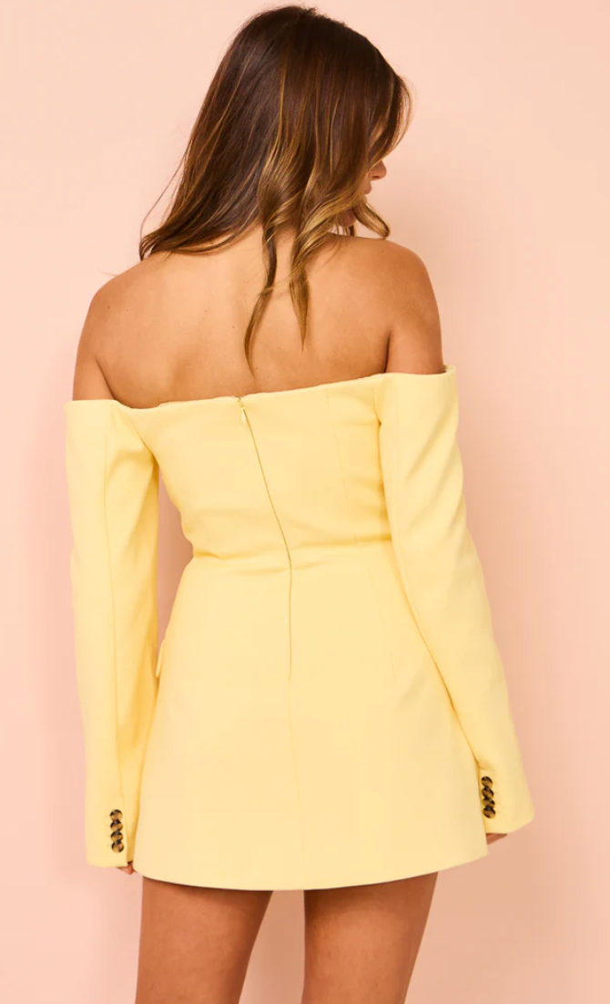 Sandrine Tailored Mini (Yellow)