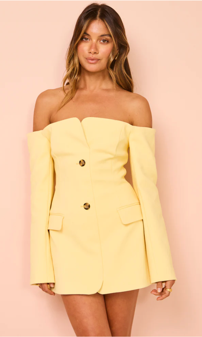 Sandrine Tailored Mini (Yellow)