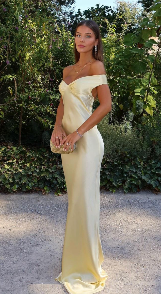 Bridget Gown (Lemon) - First Date Rentals
