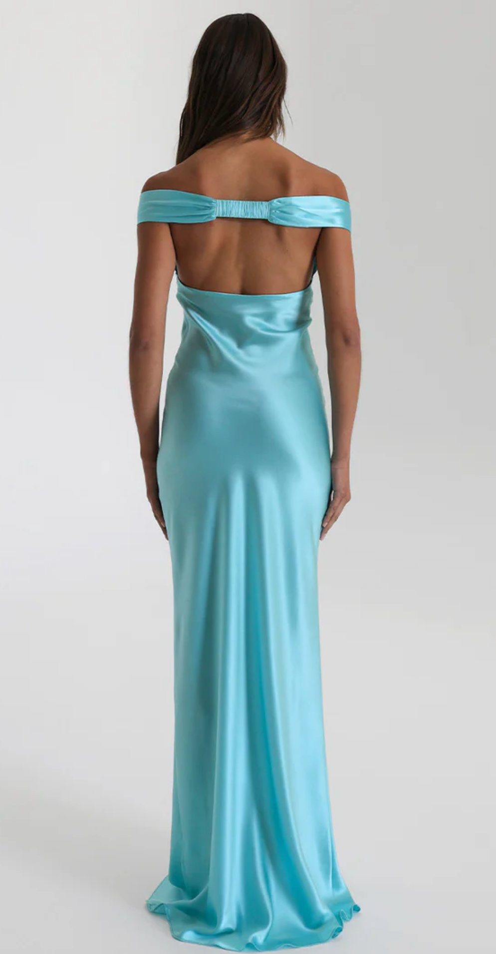 Bridget Gown (Turquoise) - First Date Rentals