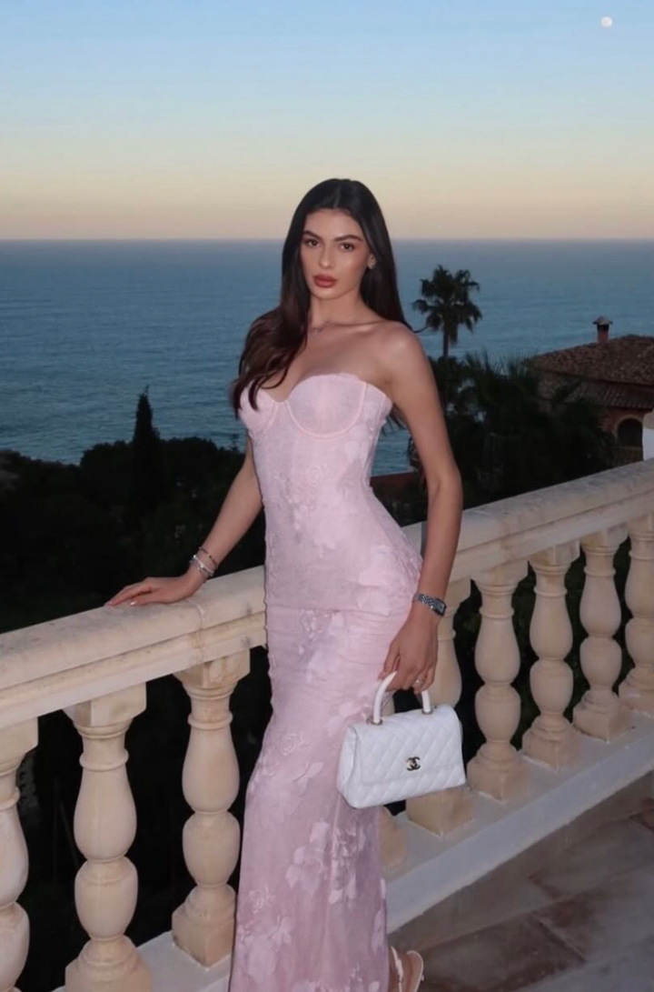 Lucienne Dress (Pink)