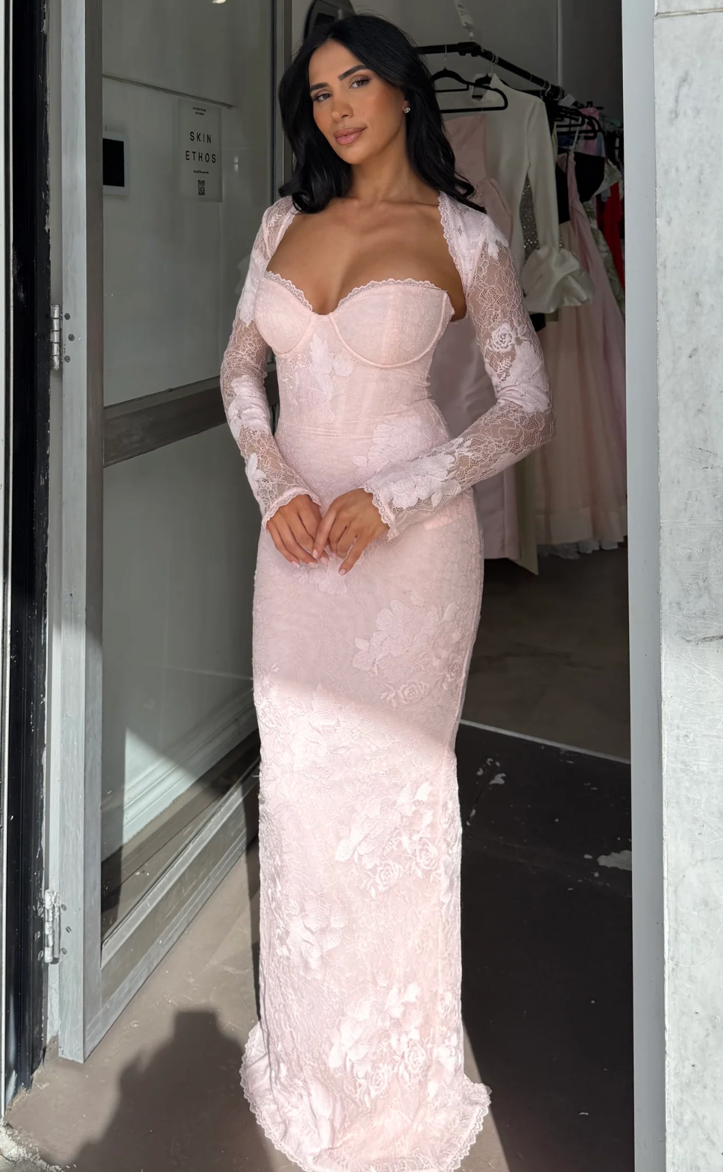 Lucienne Dress (Pink)
