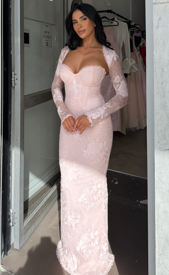 Lucienne Dress (Pink)