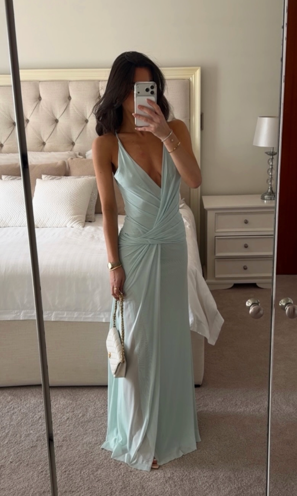 Vela Maxi Dress (Spearmint)