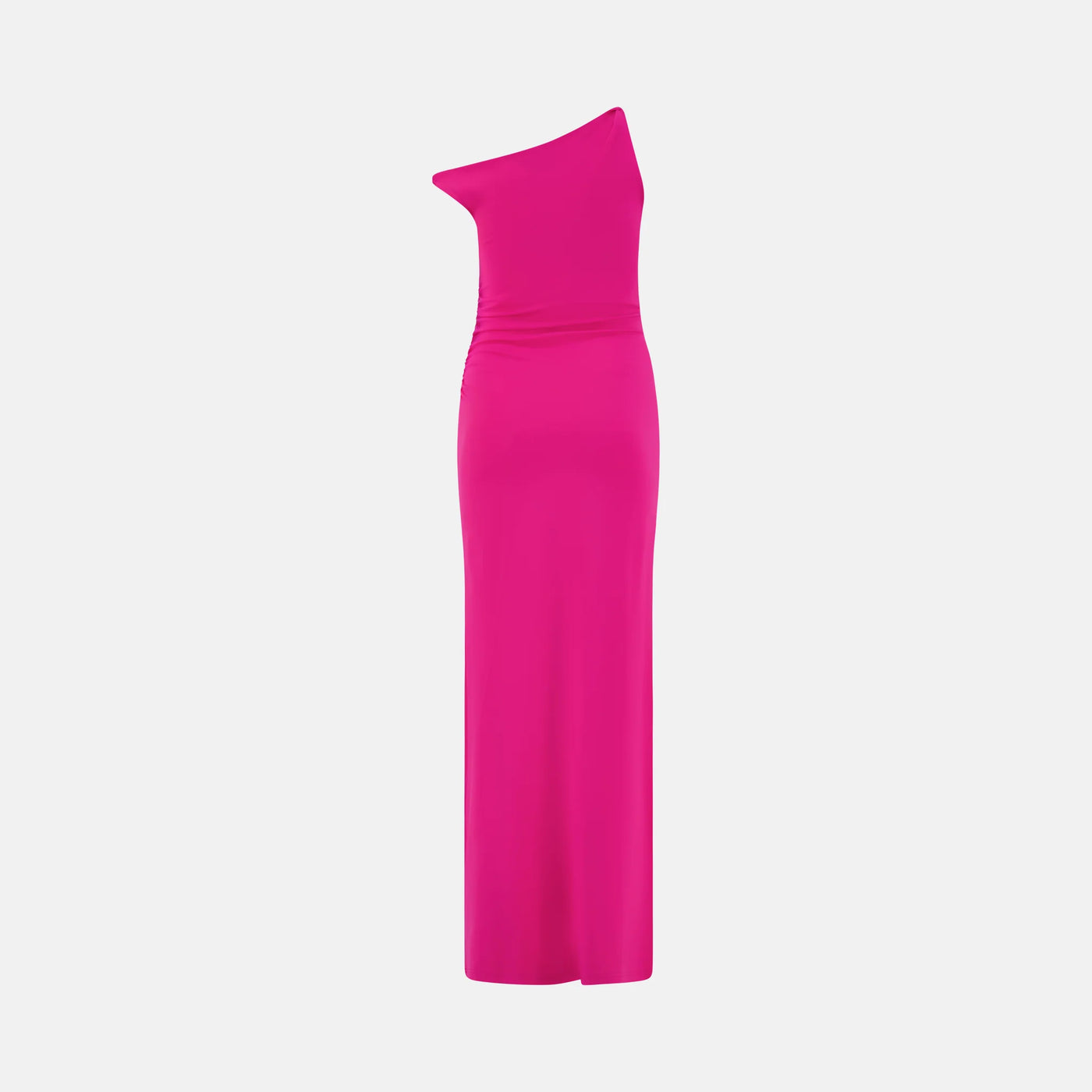 Twister Tank Dress Fuchsia)