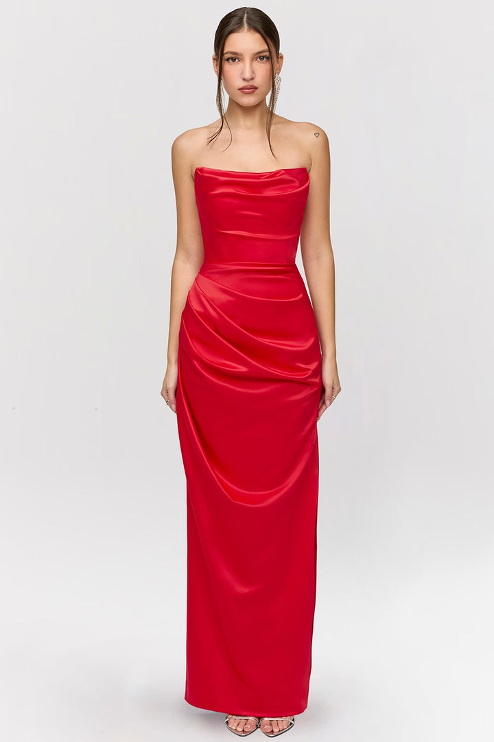Adrienne Maxi (Red) - First Date Rentals