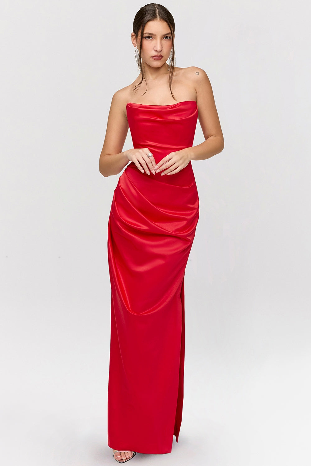 Adrienne Maxi (Red) - First Date Rentals