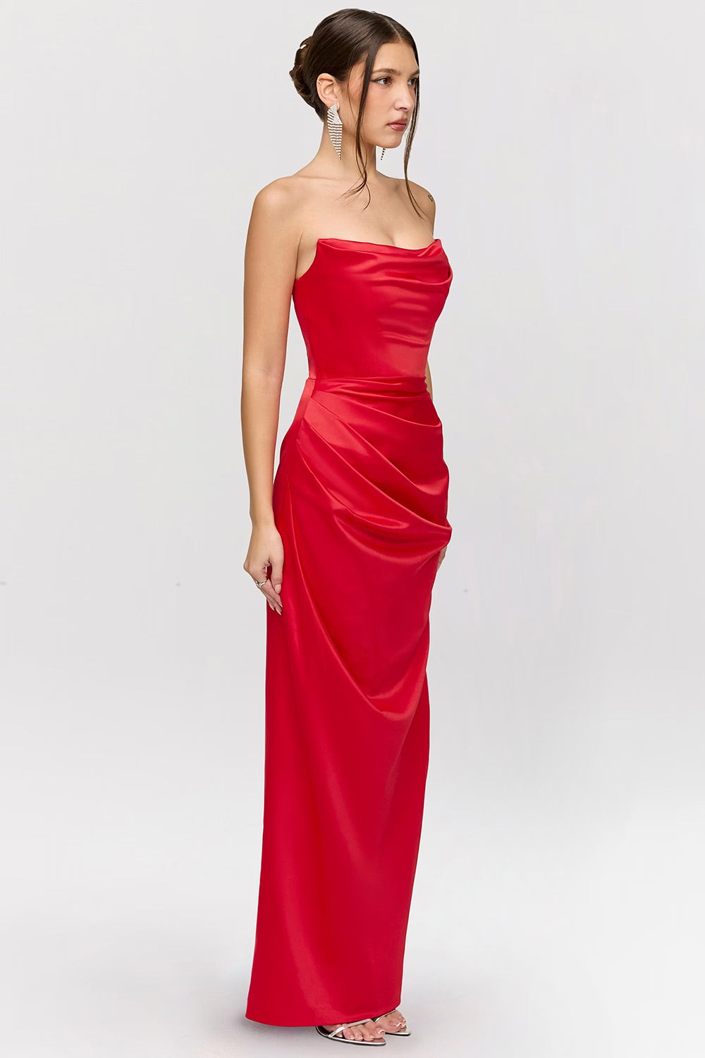 Adrienne Maxi (Red) - First Date Rentals