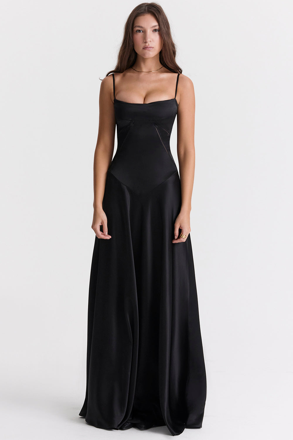 Anabella Gown (Black) - First Date Rentals