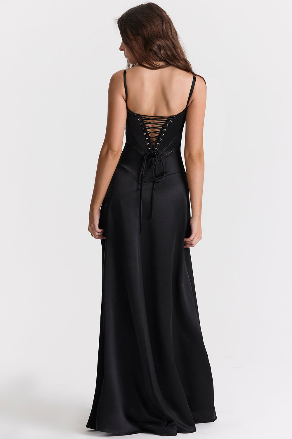 Anabella Gown (Black) - First Date Rentals