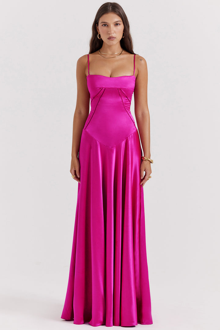 Anabella Gown (FUCHSIA) - First Date Rentals