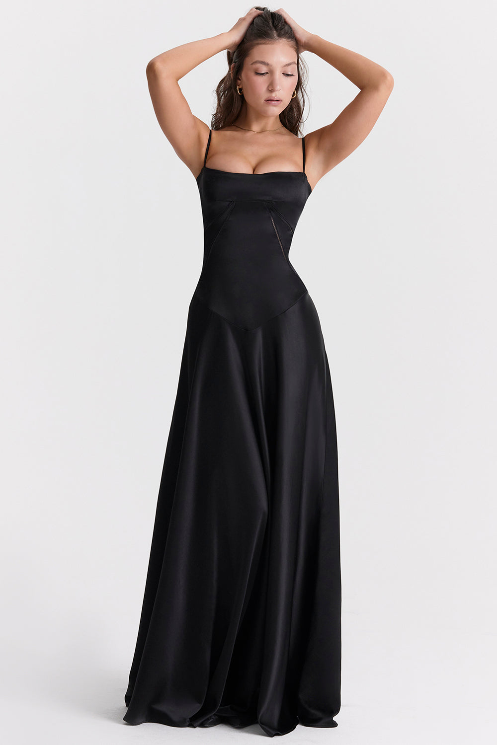 Anabella Gown (Black) - First Date Rentals