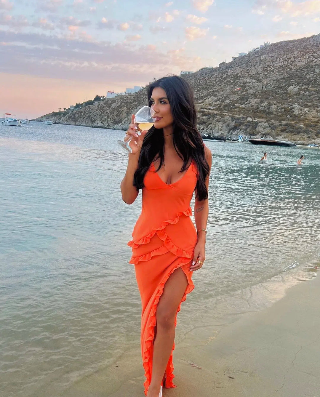 Pixie Maxi (Orange) - First Date Rentals