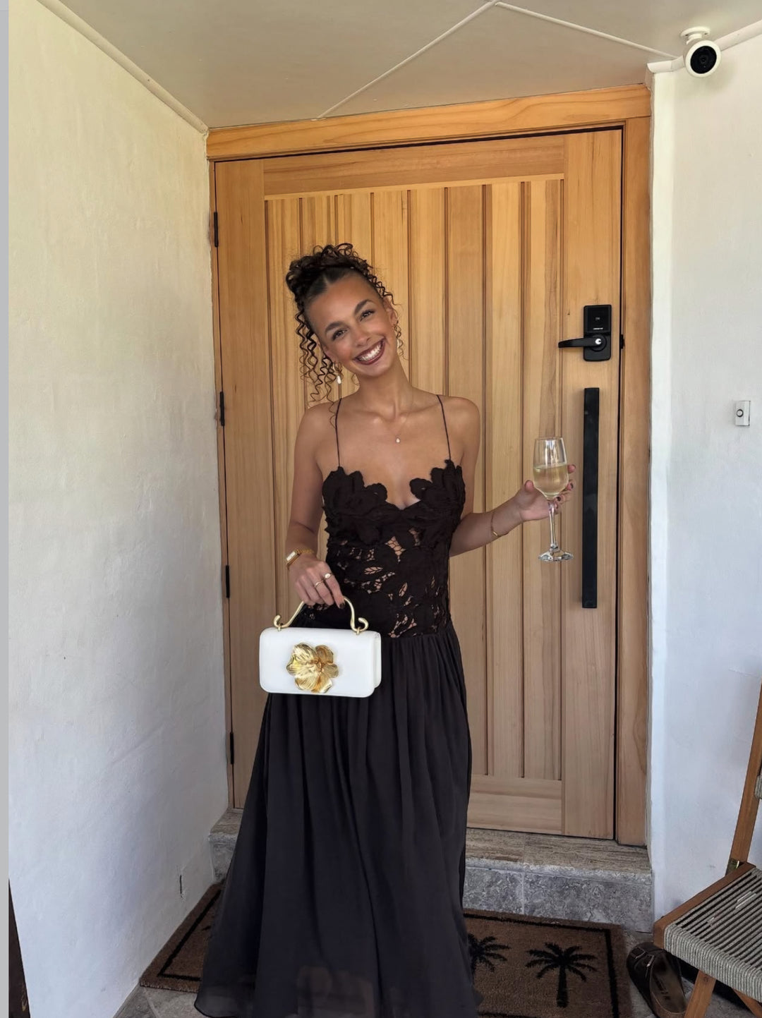 Stephanie Maxi Dress (Black)