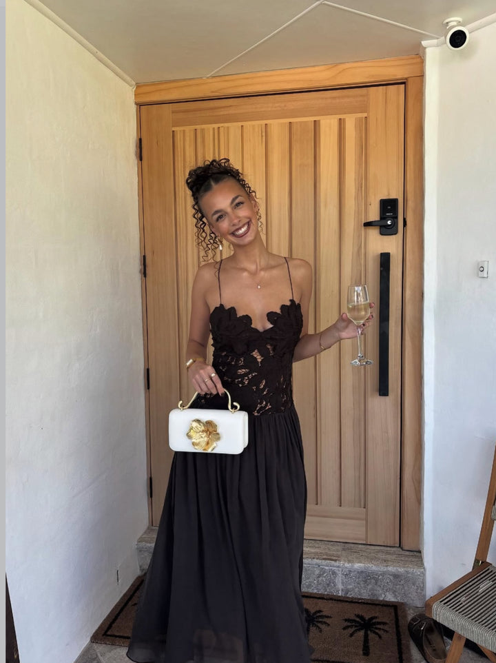 Stephanie Maxi Dress (Black)