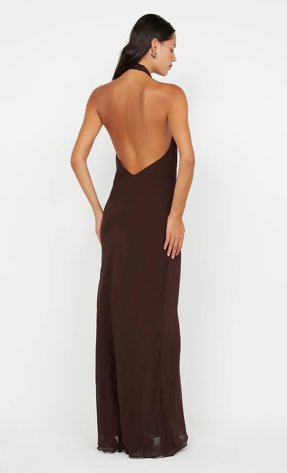 Soneva Wrap Dress (Chocolate)