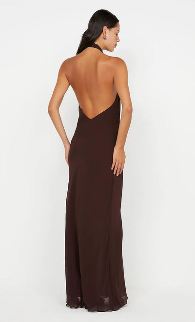 Soneva Wrap Dress (Chocolate)