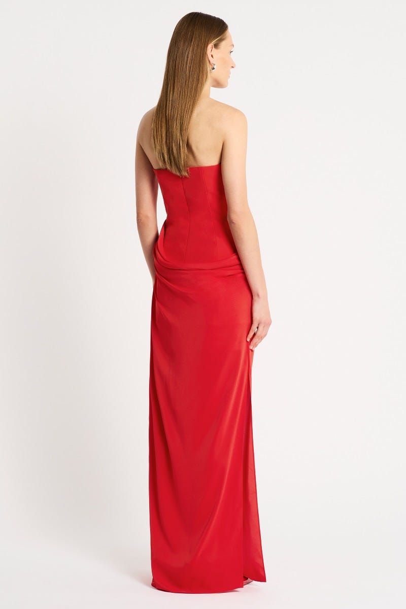 Kahlo Dress (Red) - First Date Rentals