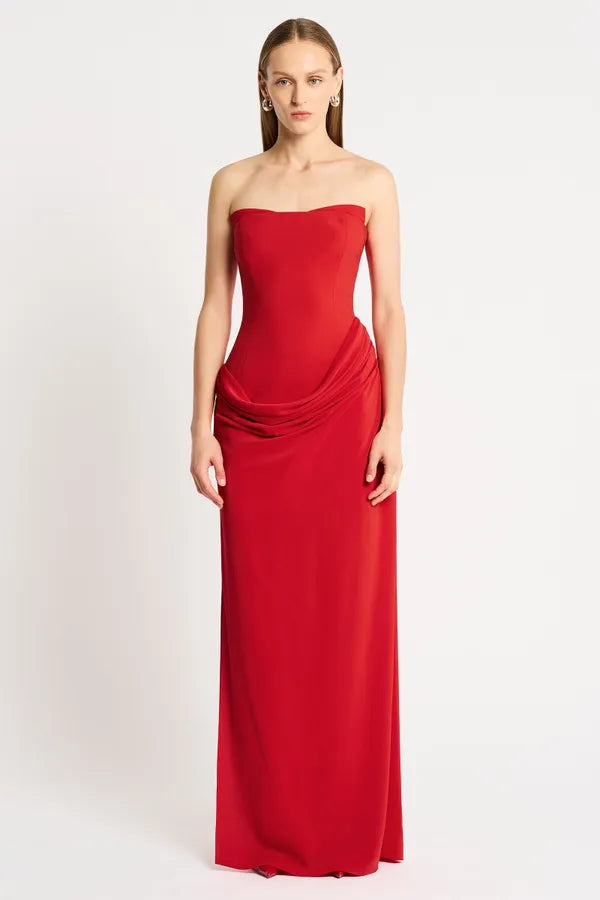 Kahlo Dress (Red) - First Date Rentals