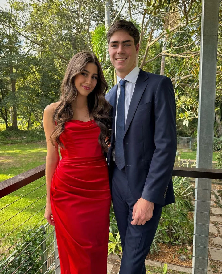 Adrienne Maxi (Red) - First Date Rentals