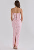 Anisa Crystal Pink Embellished Gown