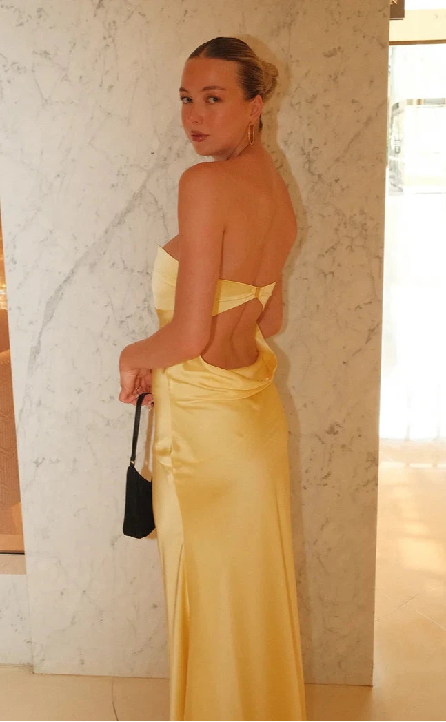 Hugo Gown (Lemon) - First Date Rentals