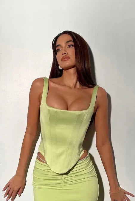 Rafa Corset (Lime) FOR SALE