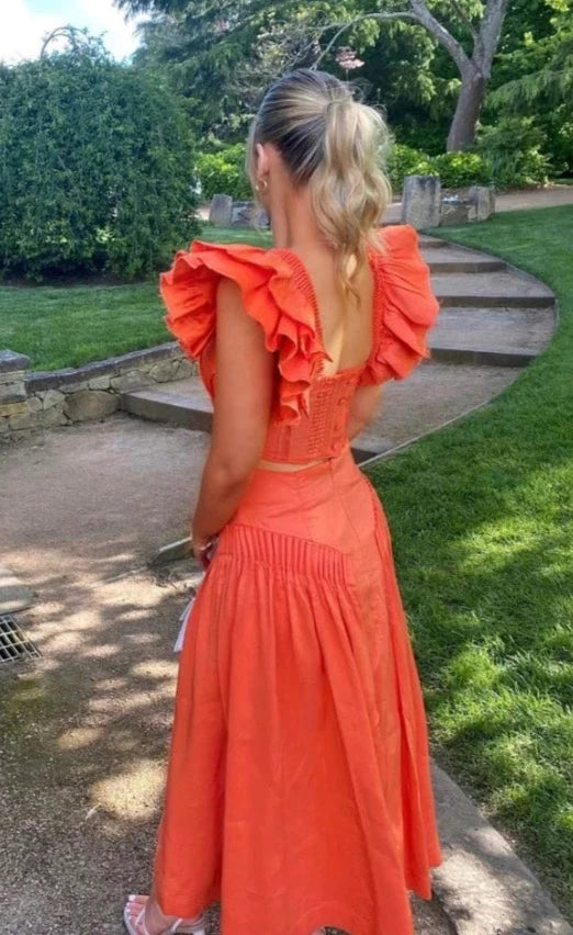Imagination Yves Set (Orange) - First Date Rentals