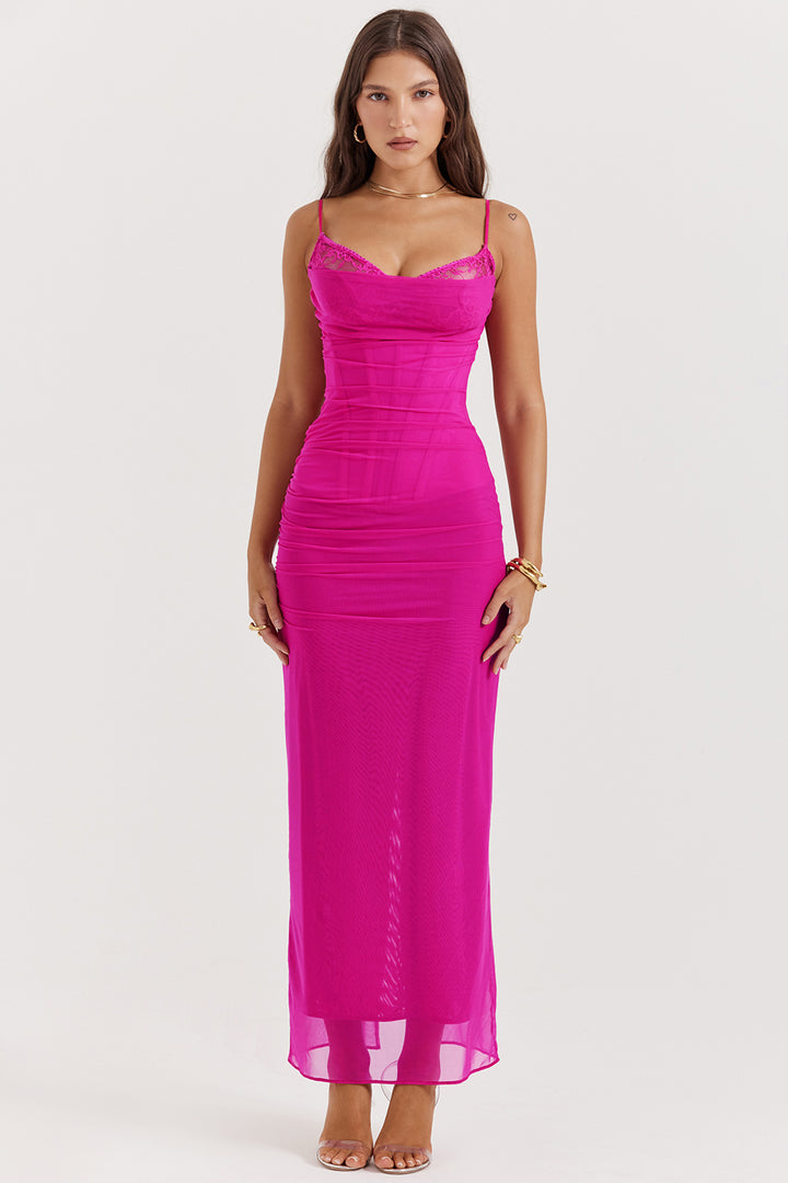 Nalini Fuchsia Maxi - First Date Rentals