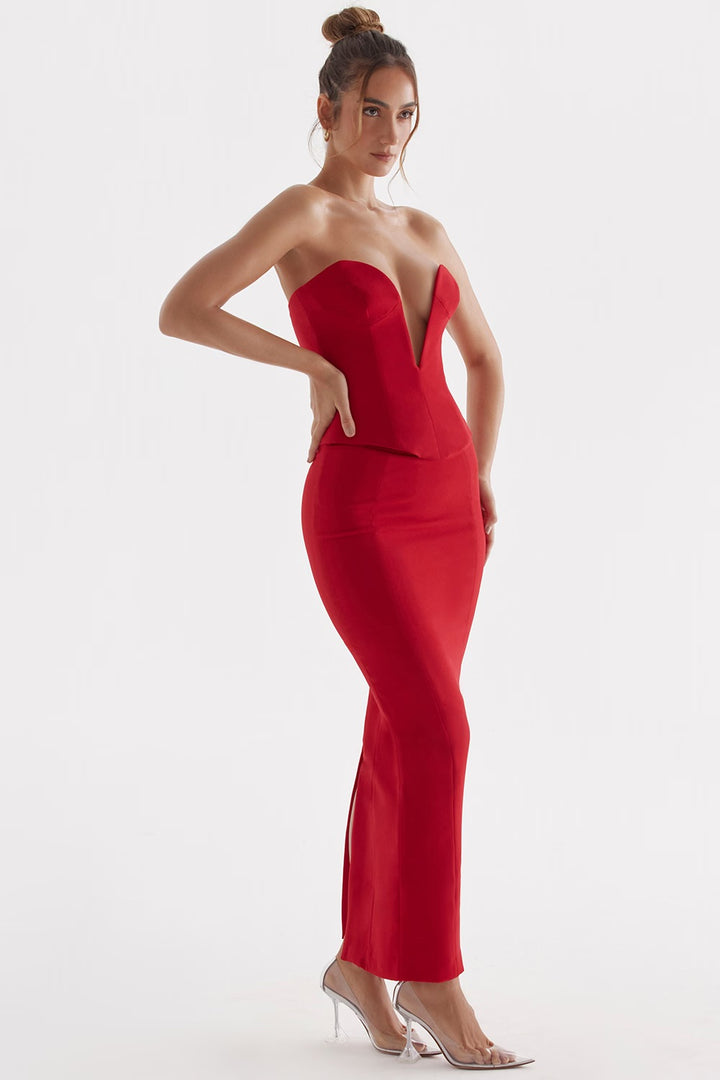 Lydia Tamara Set (Red) - First Date Rentals