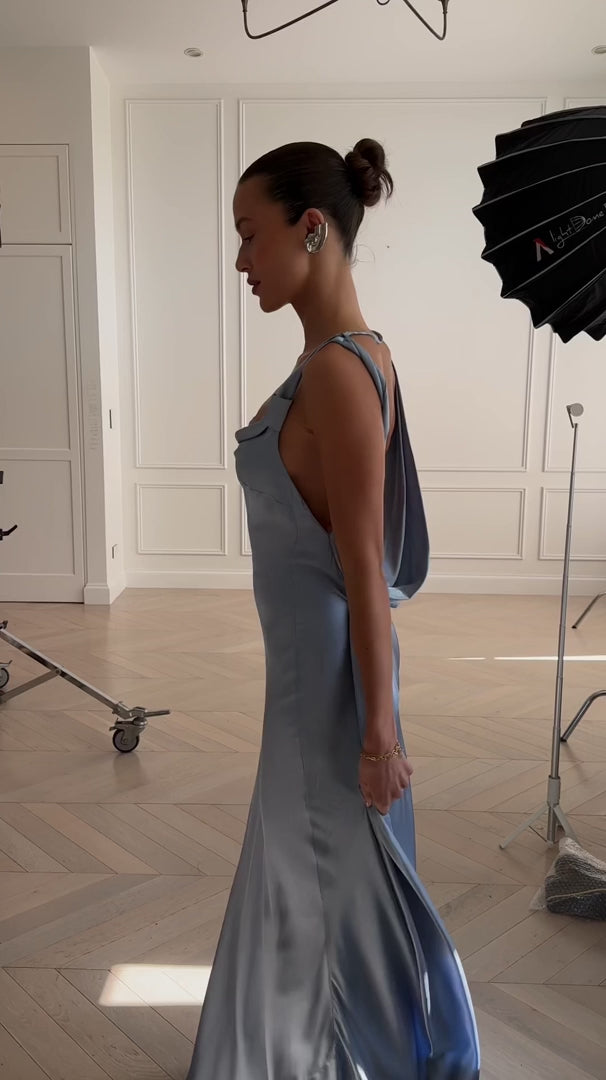 Darcy Dress (Sky Blue)