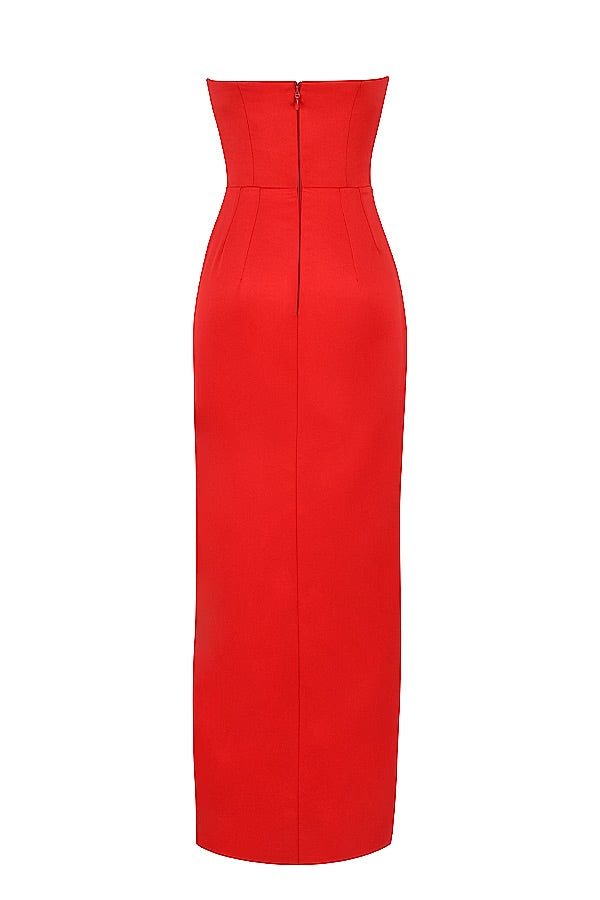 Adrienne Maxi (Red) - First Date Rentals